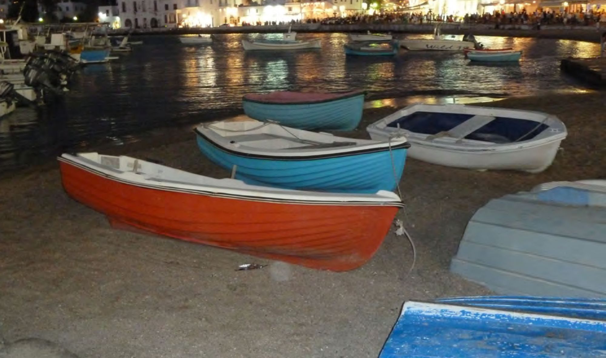 Pages 16-17: The old port of Chora