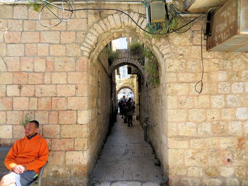 Jerusalem Trail:Arches in Light and Shadow - © Deniz Bensason