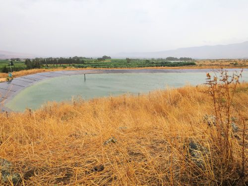 Israel National Trail - Section 01: One of many Reservoirs