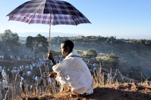 Ethiopia: Lalibela - Peace & Parasol