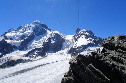 Landscapes/Mountains - Switzerland, Zermatt: Plateau Rosa in summer