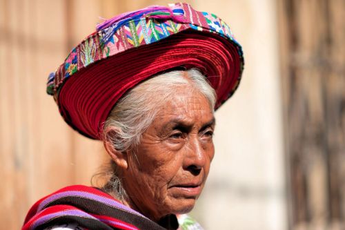 Faces of Guatemala: Mayan old woman