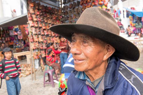 Faces of Guatemala: Septuagenarian at the market 