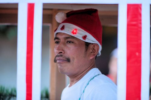 Faces of Guatemala: Christmas cap