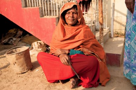 Faces of India: A relaxed face 