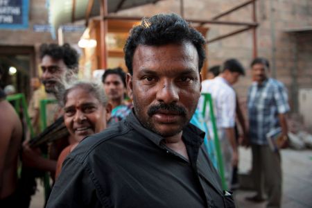 Faces of India: A tough guy, A tough face 
