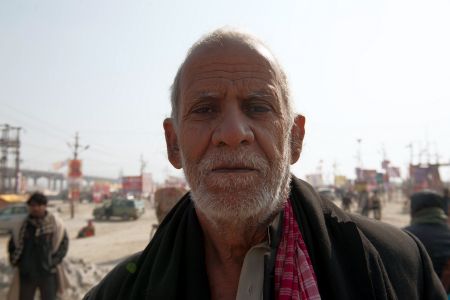 Faces of India: A wise old man