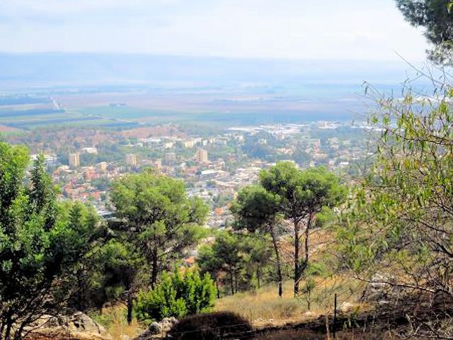 Location of Kiriat Shmone